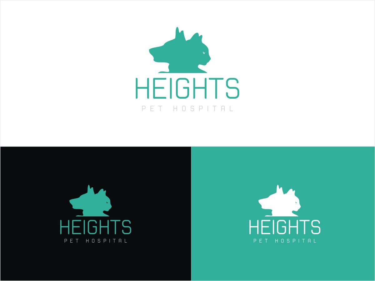 Diseño de Logo por Actives para Heights Pet Hospital | Diseño #12032625