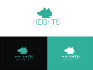 Diseño de Logo por Actives para Heights Pet Hospital | Diseño: #12032625