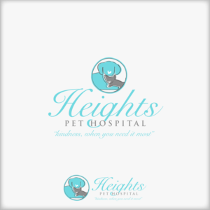 Logo Design by Nicole for Heights Pet Hospital | Design #12008318