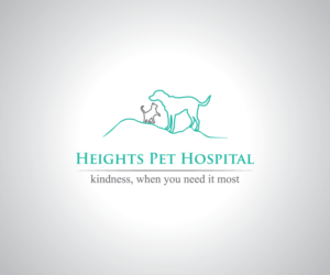 Logo Design by Nomad Designs for Heights Pet Hospital | Design: #12067773