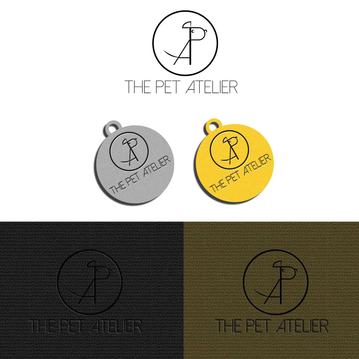 Logo Design by gkottapa for The Pet Atelier | Design #12038951