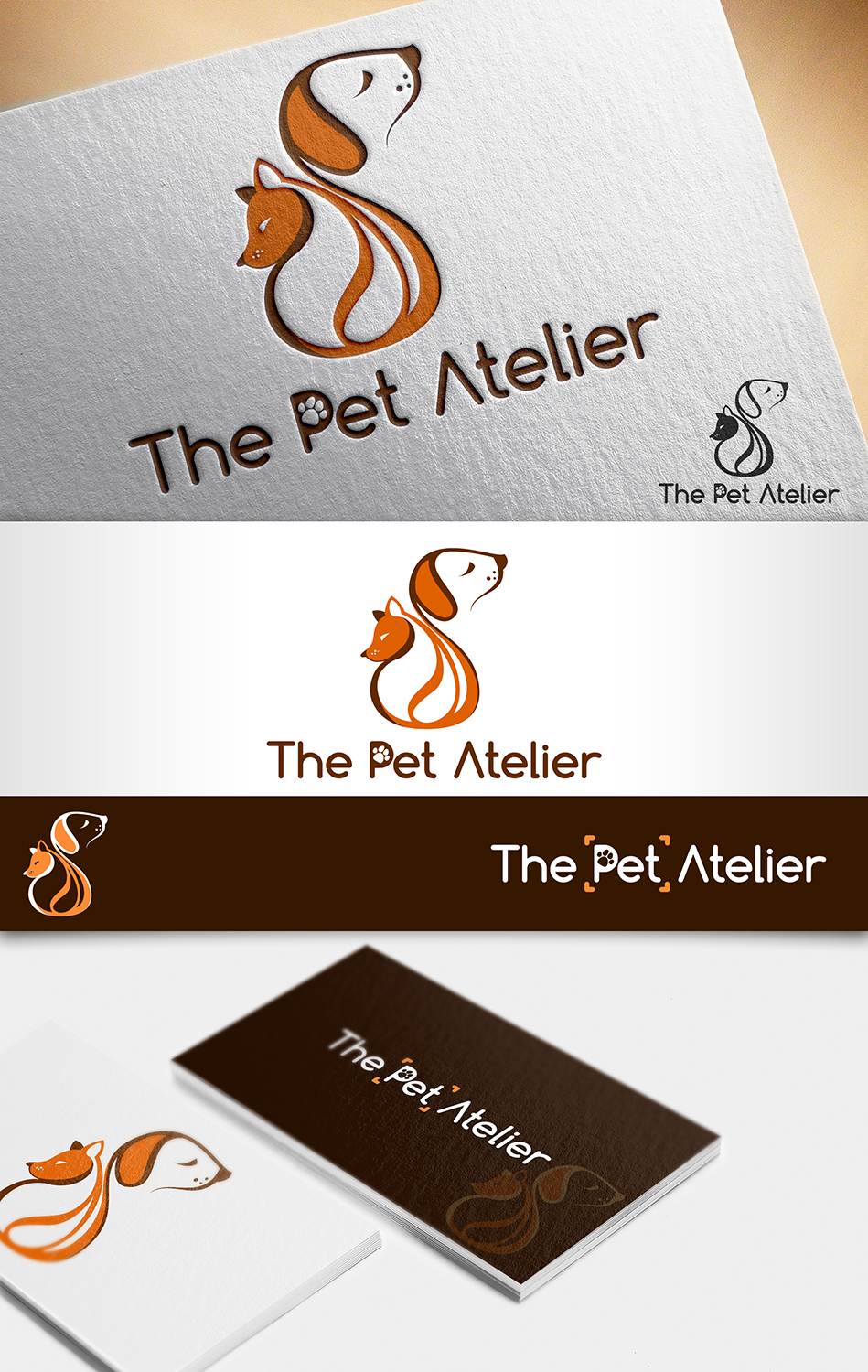 Logo Design by nivleik for The Pet Atelier | Design #12042239