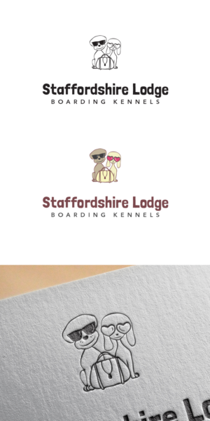 Staffordshire Lodge boarding kennels | Logo Design by senja