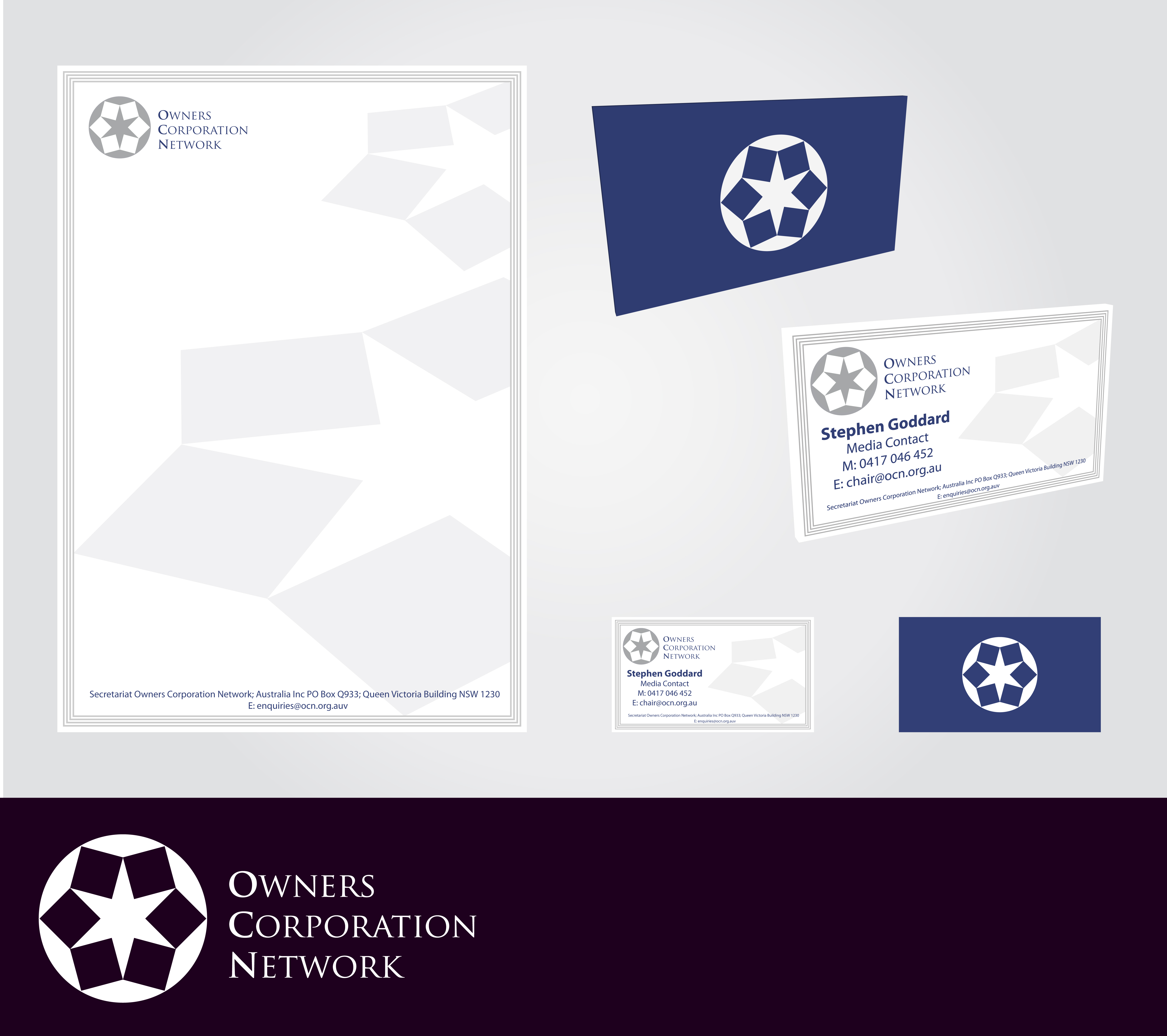 Diseño de Papelería por Milos Grujic para Owners Corporation Network of Australia Inc | Diseño #27691