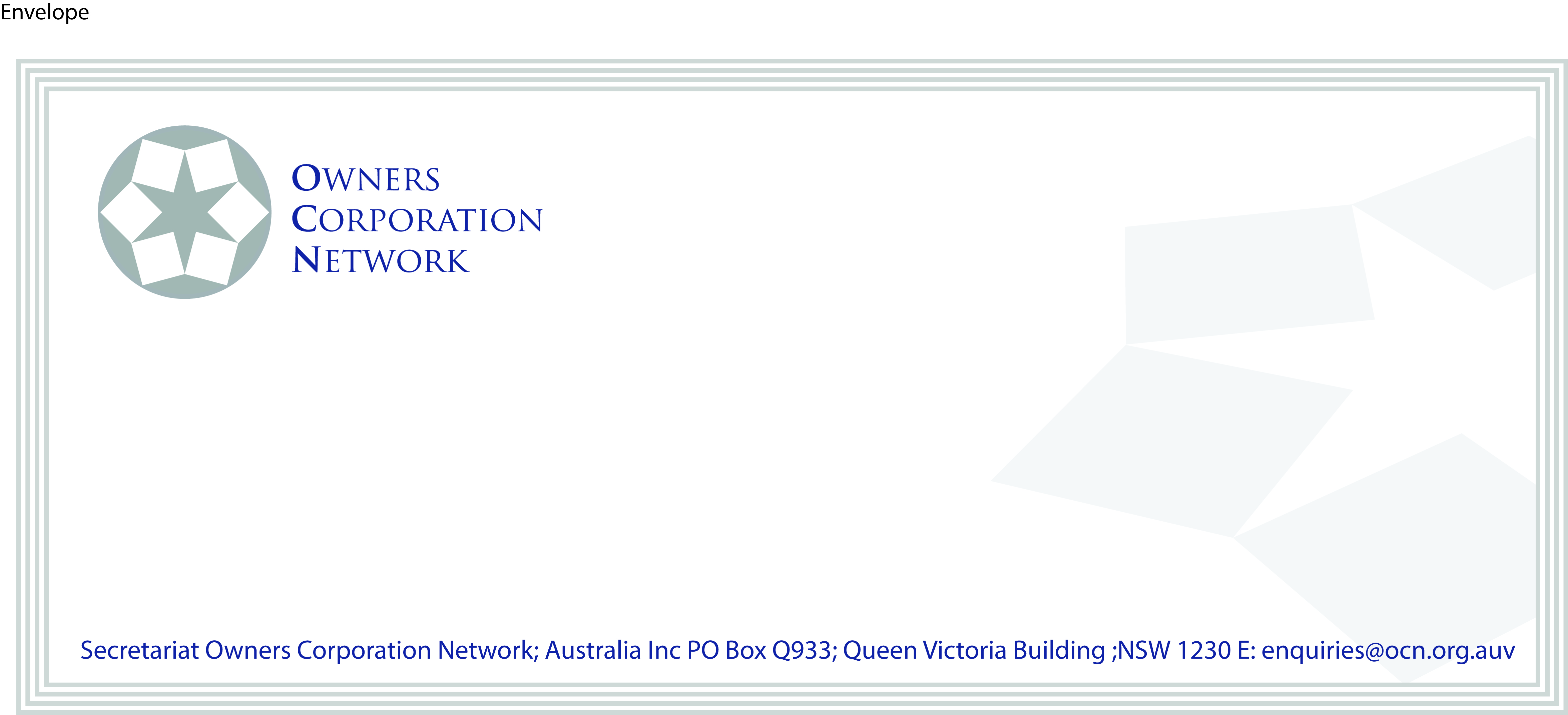 Stationery Design by Milos Grujic for Owners Corporation Network of Australia Inc | Design #27952