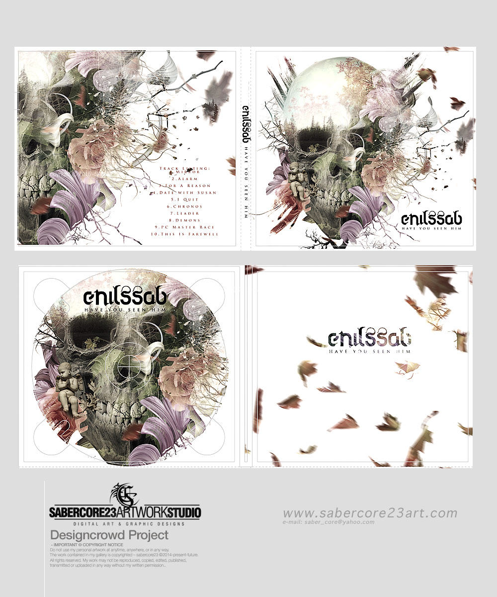 CD-Cover-Design von Sabercore23DesignStudio für Enilssab, LLC | Design #12318517