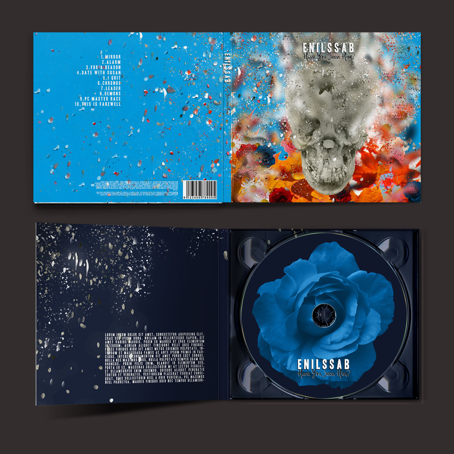 CD Cover Design by RedOne22 for Enilssab, LLC | Design #12340280
