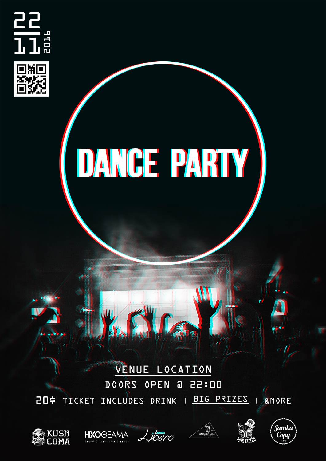 Poster Design by Billy Bonaros for this project | Design #12031014