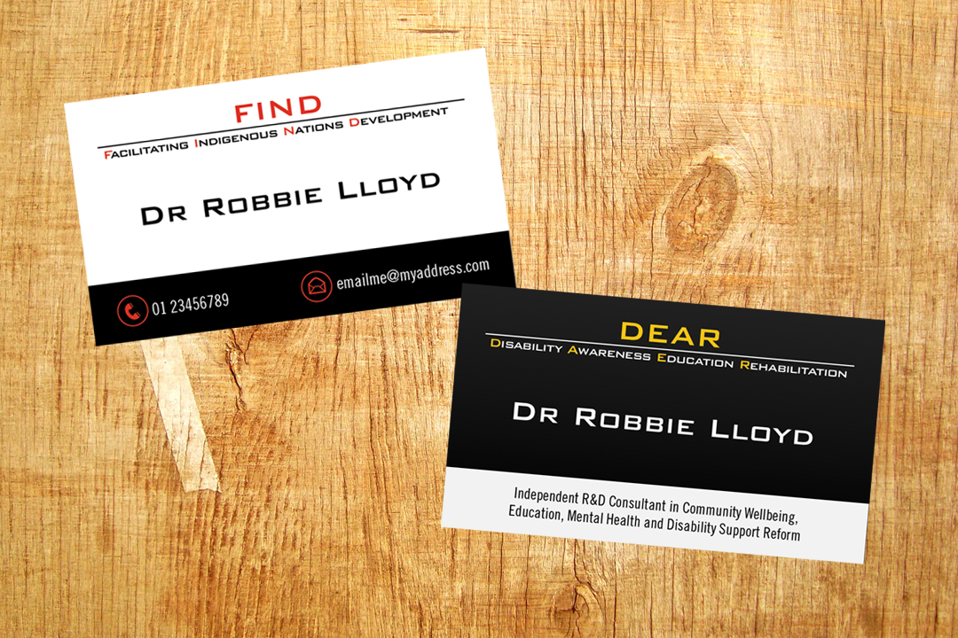 Business Card Design by iLexter for DEAR - Disability Education Awareness Rehabilitation | Design #2411206