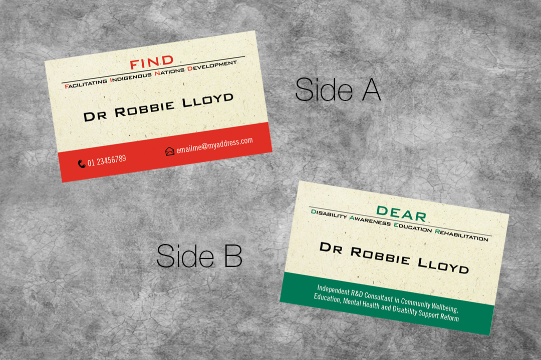 Business Card Design by iLexter for DEAR - Disability Education Awareness Rehabilitation | Design #2414844