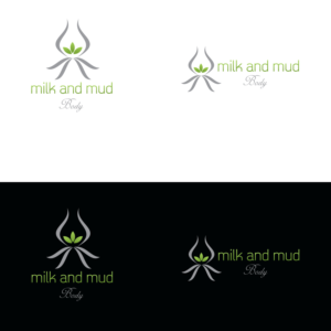 Logo Design by emptyboxgraphics for Milk and Mud Body | Design #12111366
