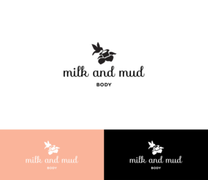 Logo Design by RoundYellow for Milk and Mud Body | Design: #12107907