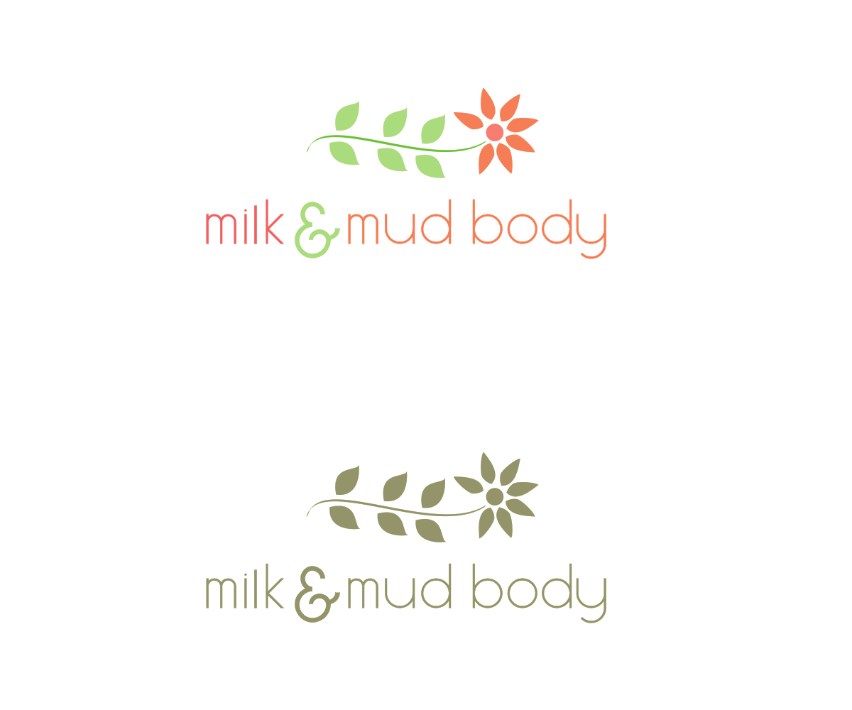 Logo Design by SUNEEEEEL for Milk and Mud Body | Design #12061661