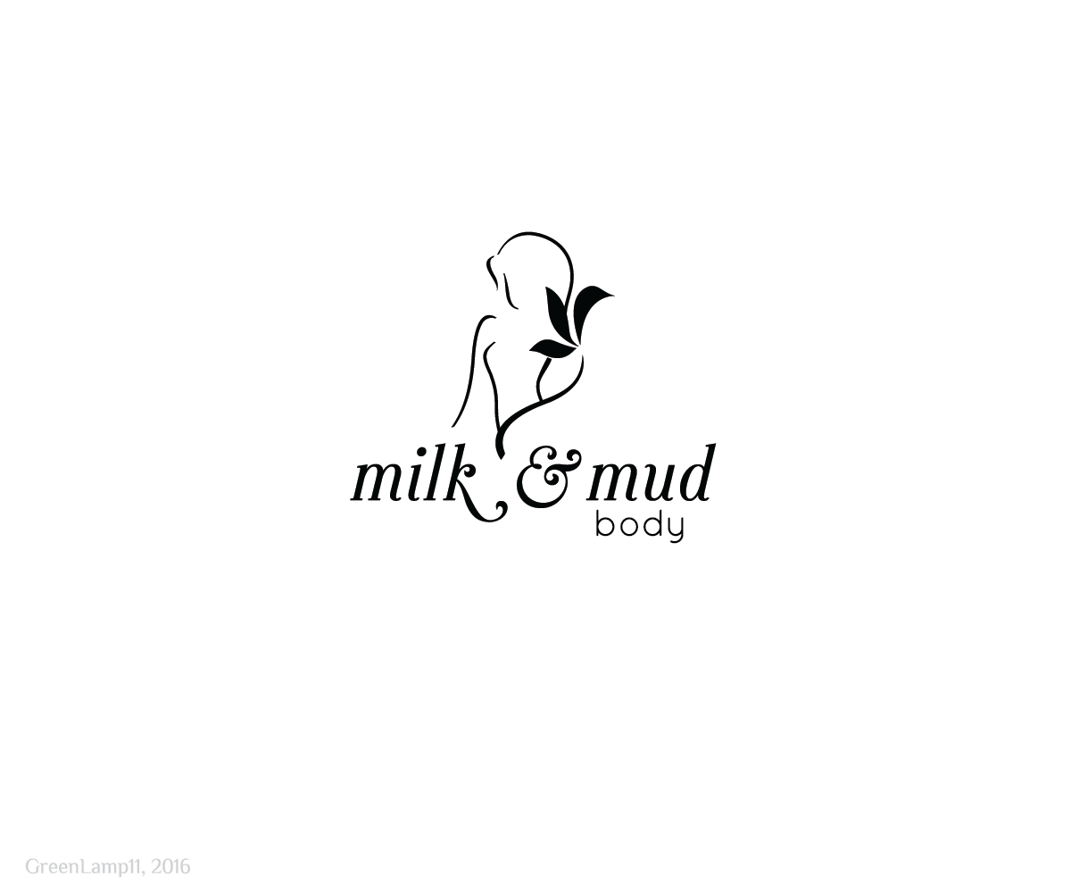 Logo Design by GreenLamp for Milk and Mud Body | Design #12110761