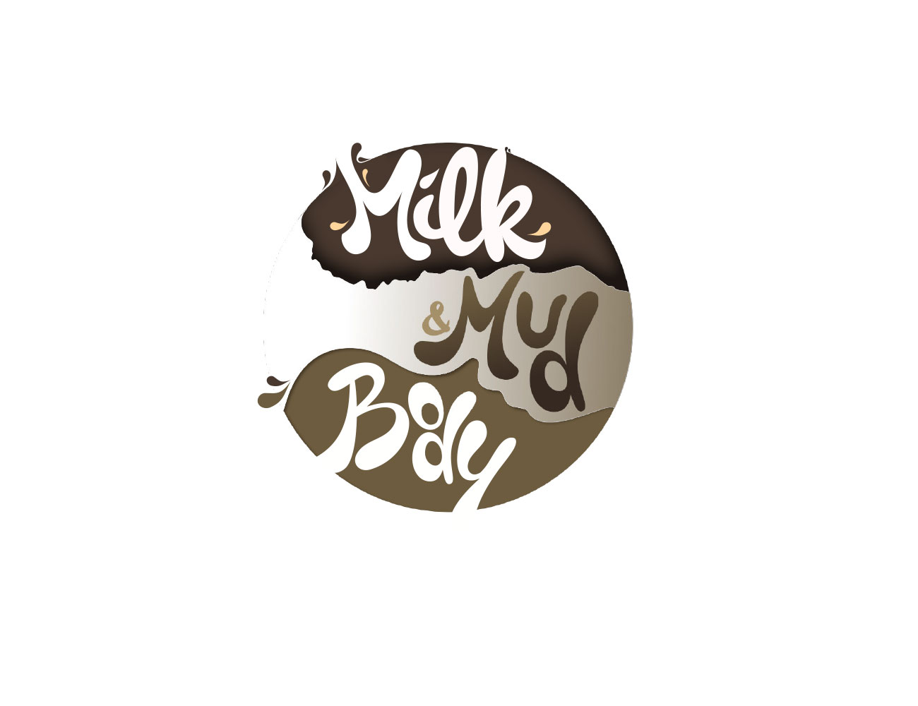 Logo Design by Akhter Rasool for Milk and Mud Body | Design #12031958