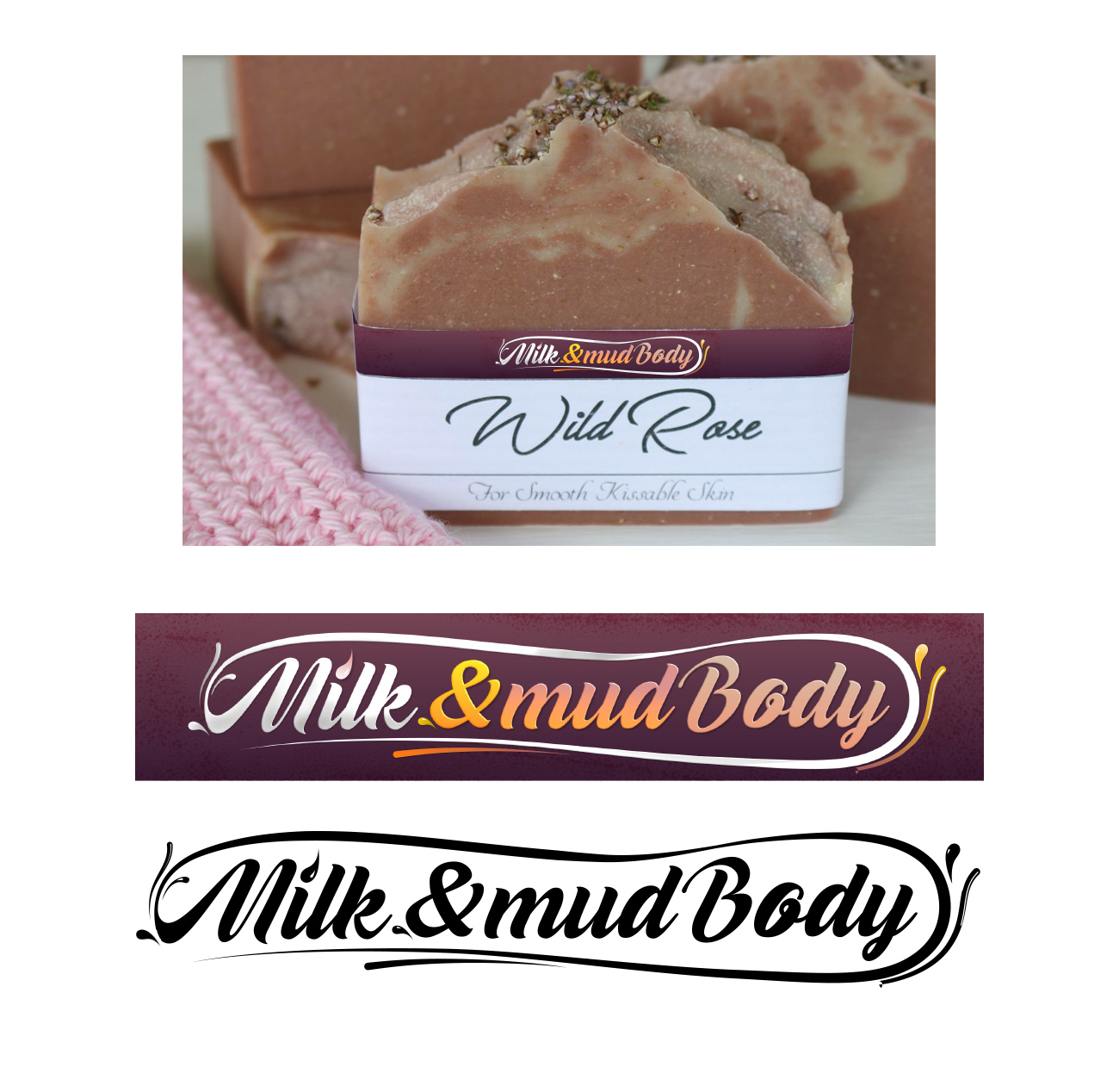 Logo Design by Akhter Rasool for Milk and Mud Body | Design #12104138