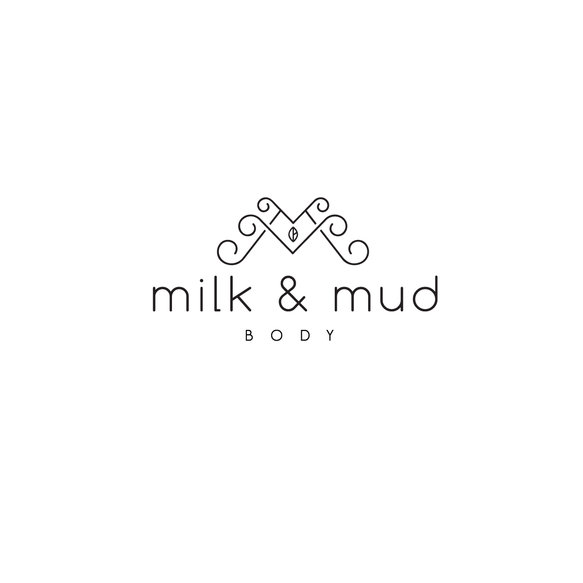 Logo Design by sergjo for Milk and Mud Body | Design #12071054