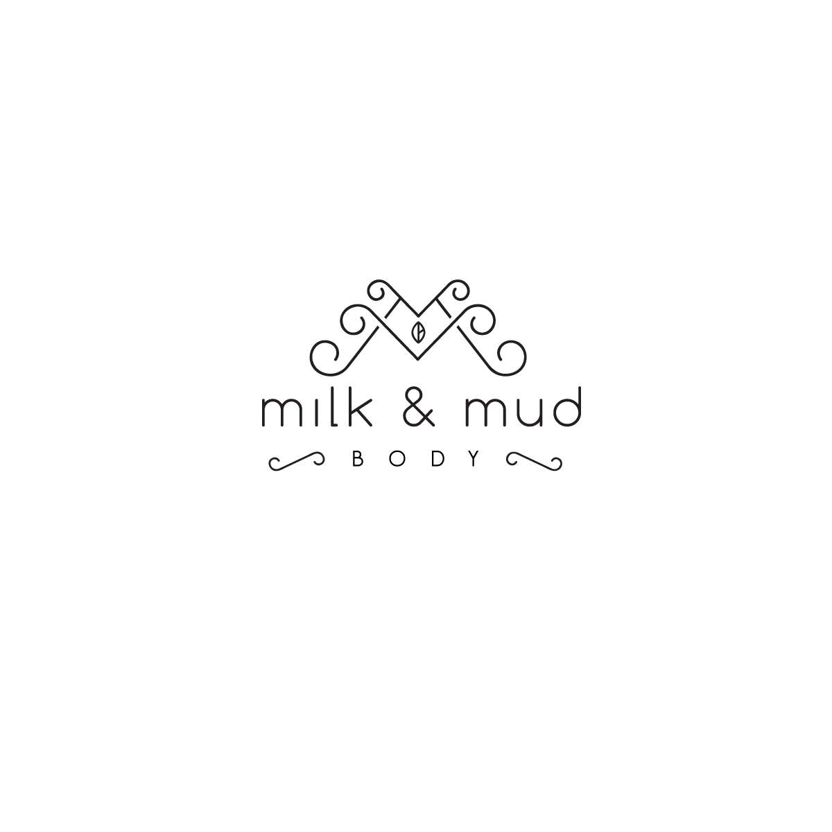 Logo Design by sergjo for Milk and Mud Body | Design #12071166