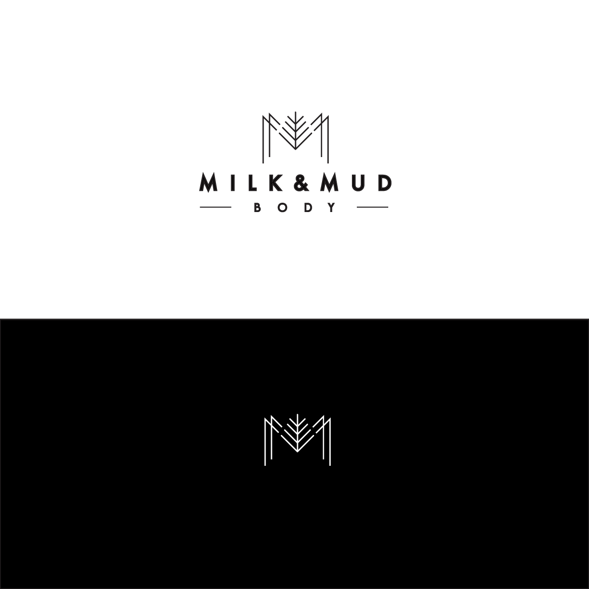 Logo Design by sergjo for Milk and Mud Body | Design #12090672