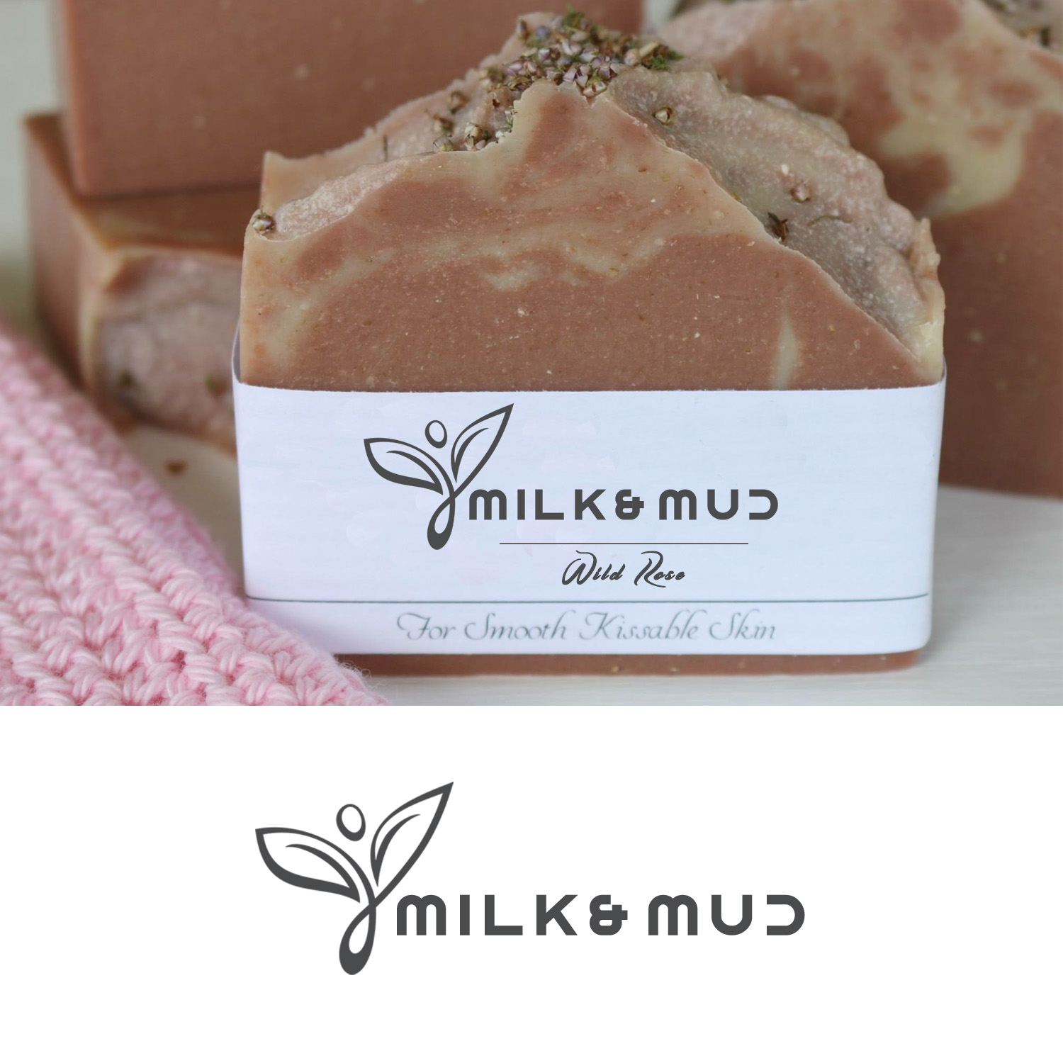 Logo Design by DesignDomina for Milk and Mud Body | Design #12035470
