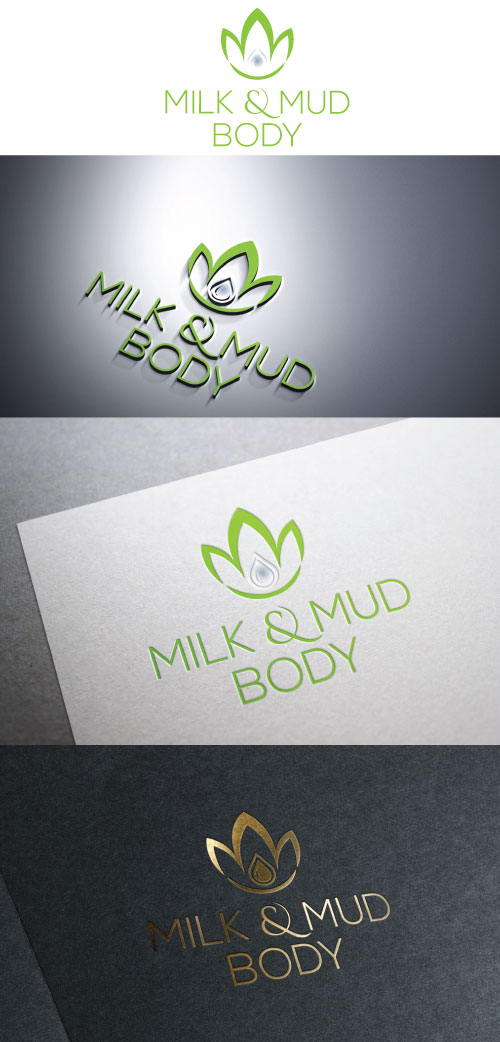 Logo Design by designlogo007 for Milk and Mud Body | Design #11979416
