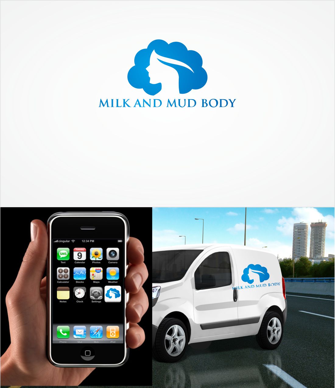 Diseño de Logo por Paulsein para Milk and Mud Body | Diseño #12025841