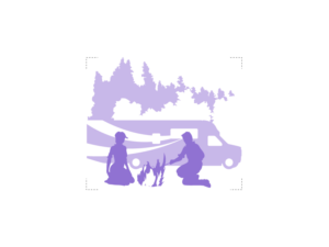 Camping genre graphic | Graphic Design by nicholash
