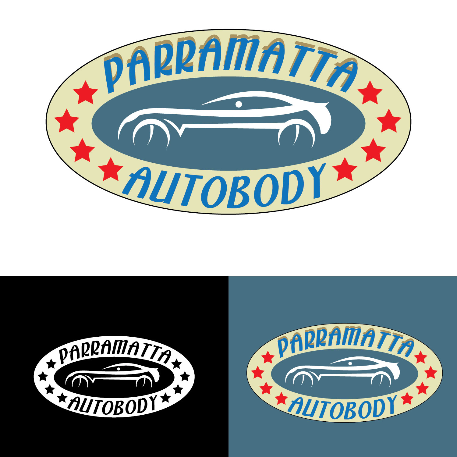Logo-Design von Heybear für Parramatta Smash Repairs | Design #12235033