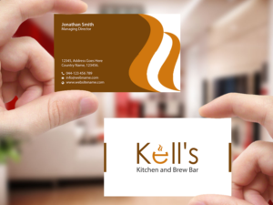 Design de Logo par Creations Box 2015 pour Kell's Kitchen and Brew Bar | Design : #11983890