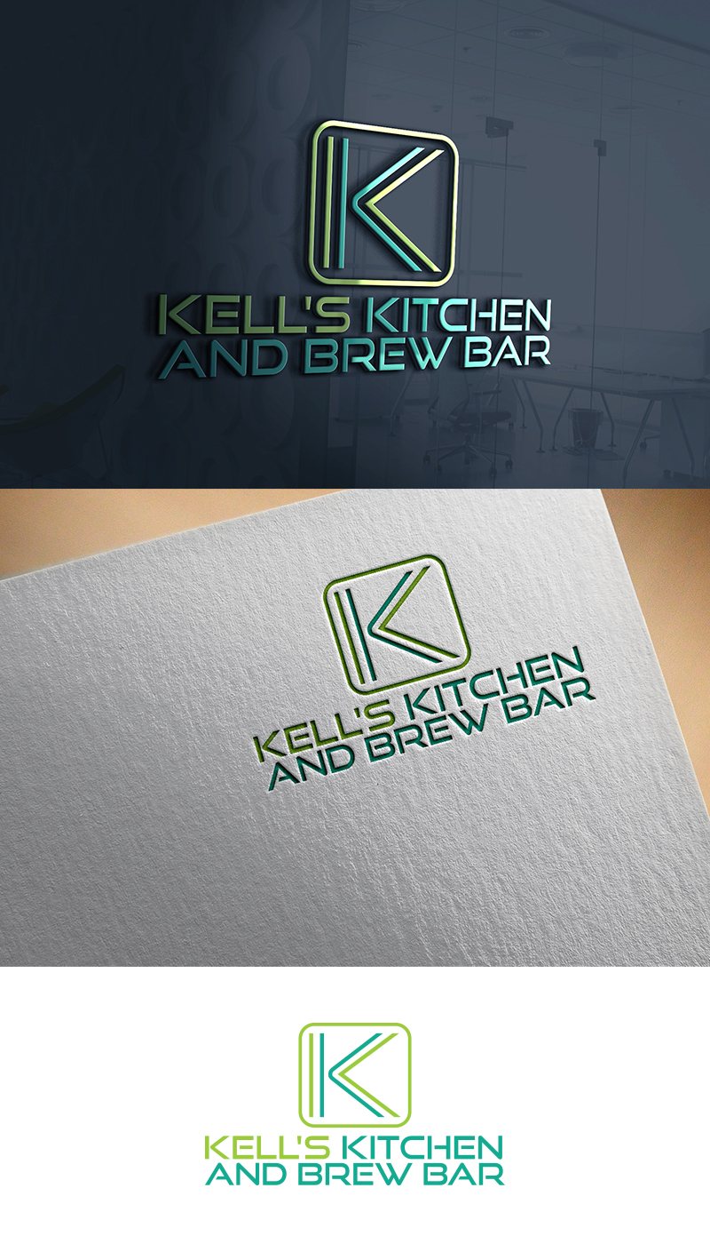 Design de Logo par saeinpahore41504 pour Kell's Kitchen and Brew Bar | Design #11978959