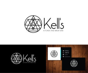 Design de Logo par e-graphics pour Kell's Kitchen and Brew Bar | Design : #11980862