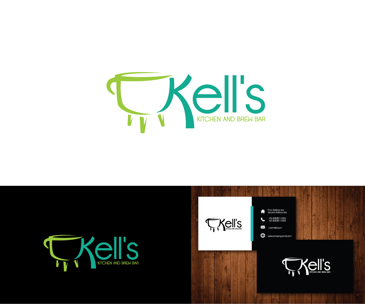 Design de Logo par e-graphics pour Kell's Kitchen and Brew Bar | Design #11980863