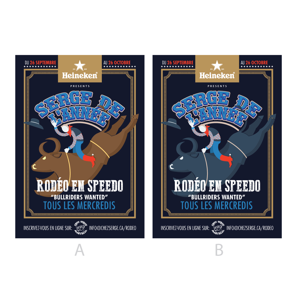 Flyer Design by eleven for Chez Serge | Design #11993554