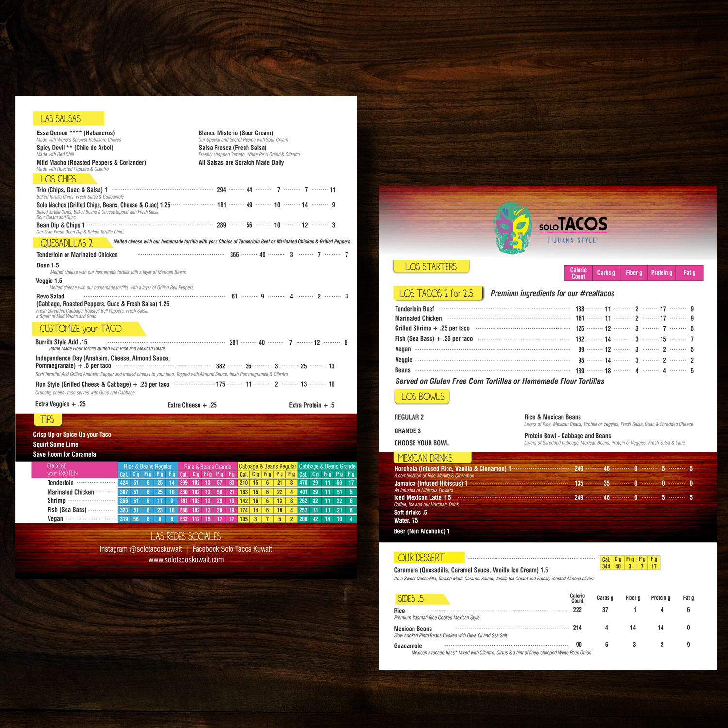 Menu Design by uk for Solo Tacos Tijuana Style | Design #12105674