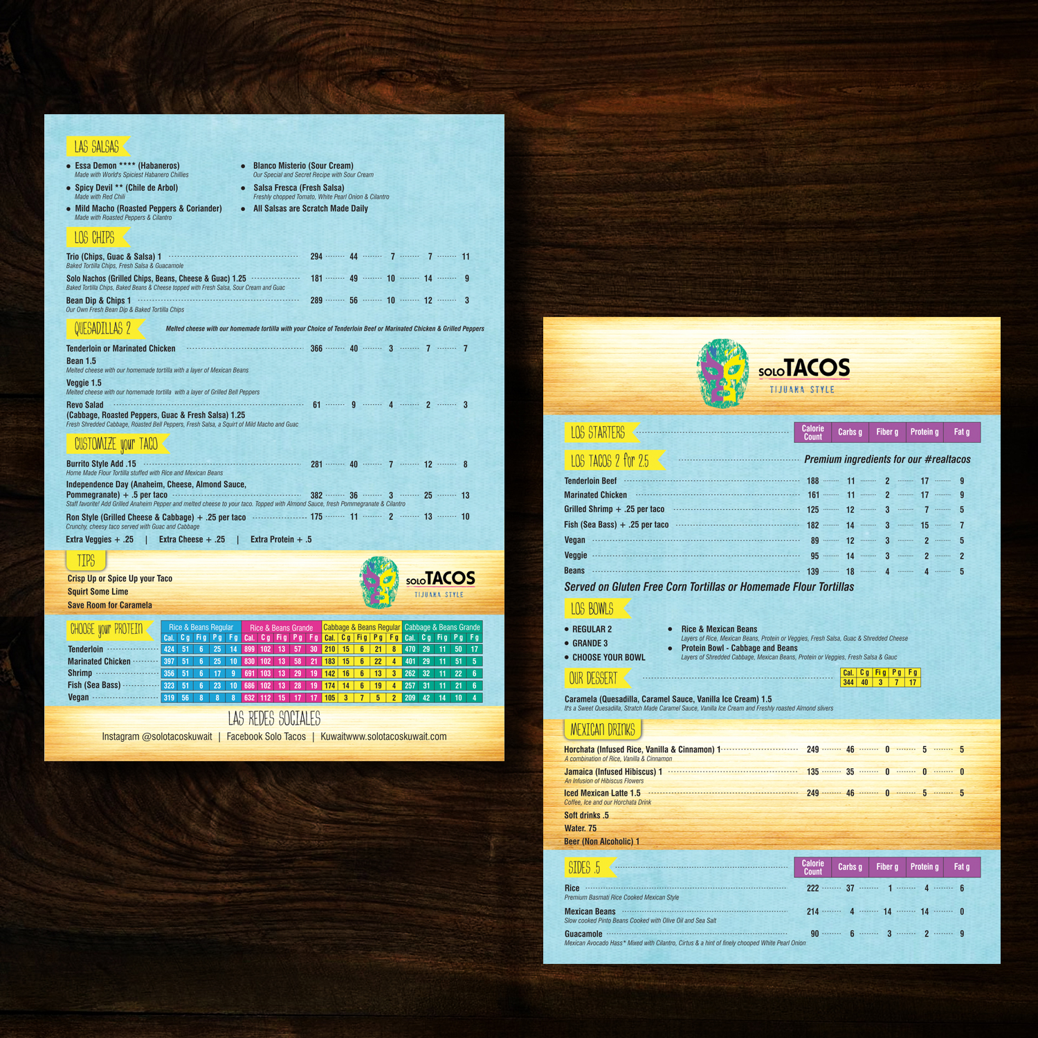 Menu Design by uk for Solo Tacos Tijuana Style | Design #12115355
