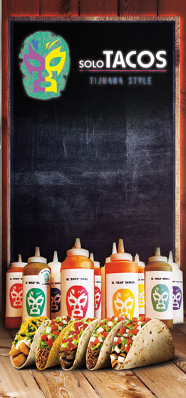 Menu Design by alessandroevge for Solo Tacos Tijuana Style | Design #11991722