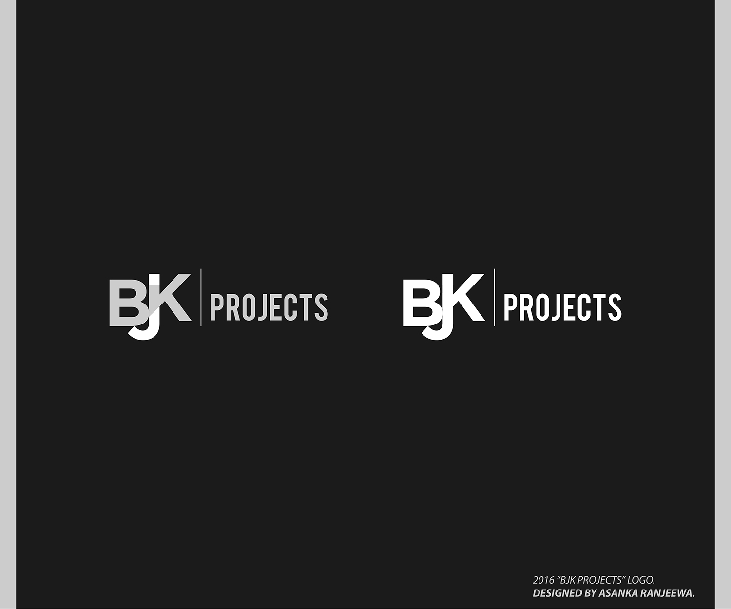 Logo Design by Asanka Ranjeewa for BJK Projects | Design #12069772