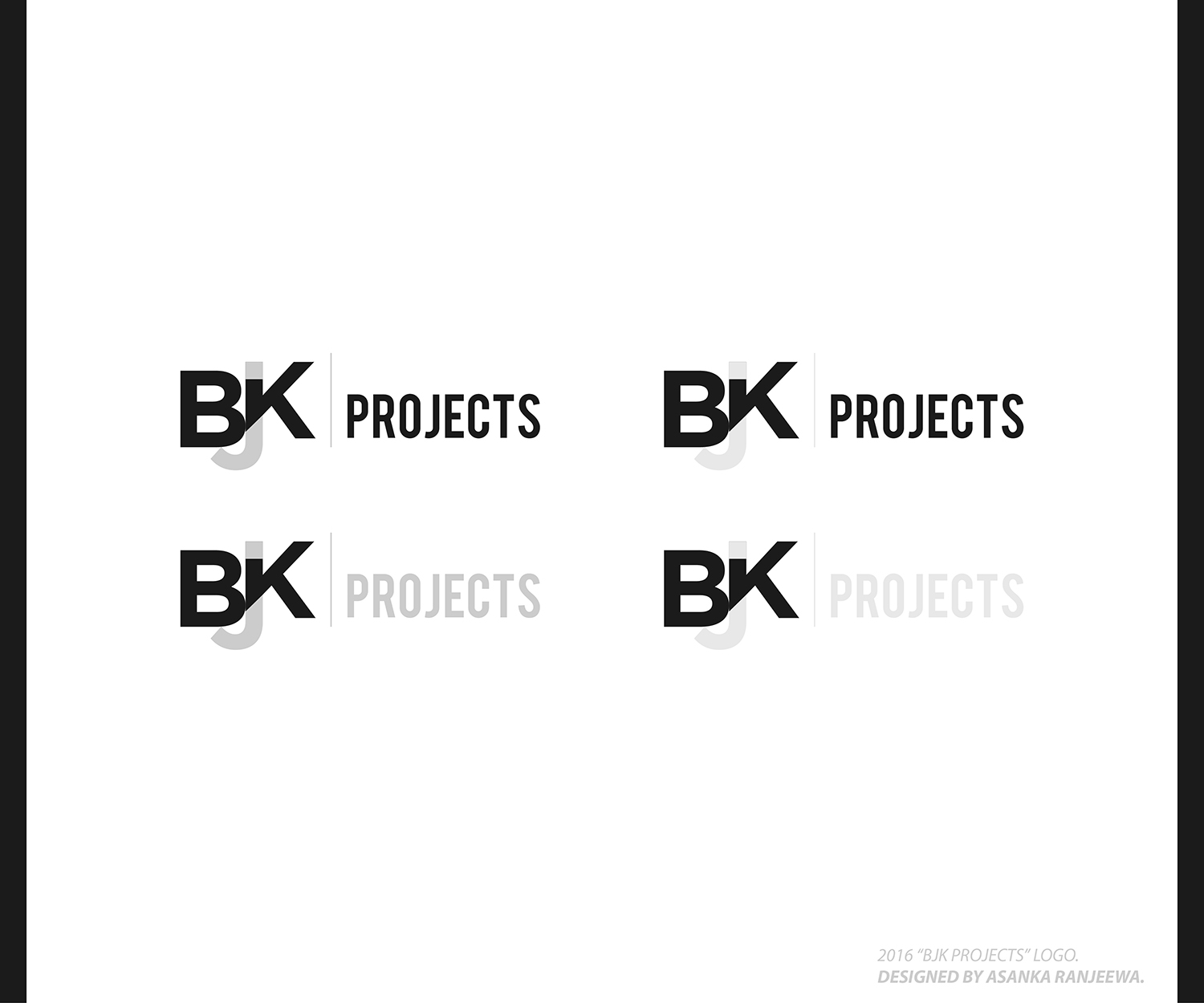 Logo Design by Asanka Ranjeewa for BJK Projects | Design #12069773