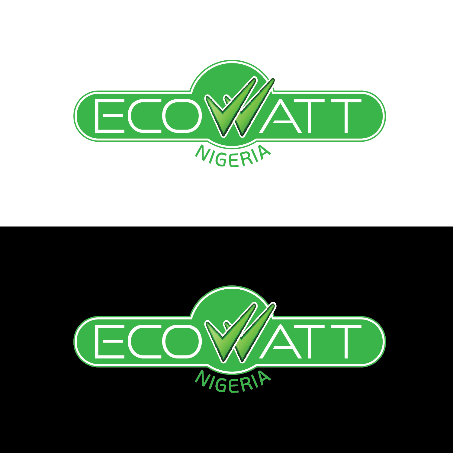 Logo-Design von kaligraf für Ecowatt Nigeria Ltd. | Design #12006927
