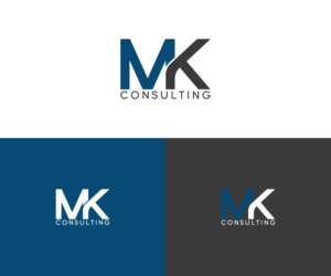 MK Consulting Services | Logo Design by CHAN GRFX