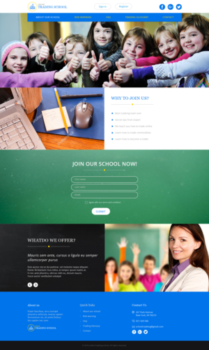 Diseño Web por Pram Shaw para este proyecto | Diseño #11991649