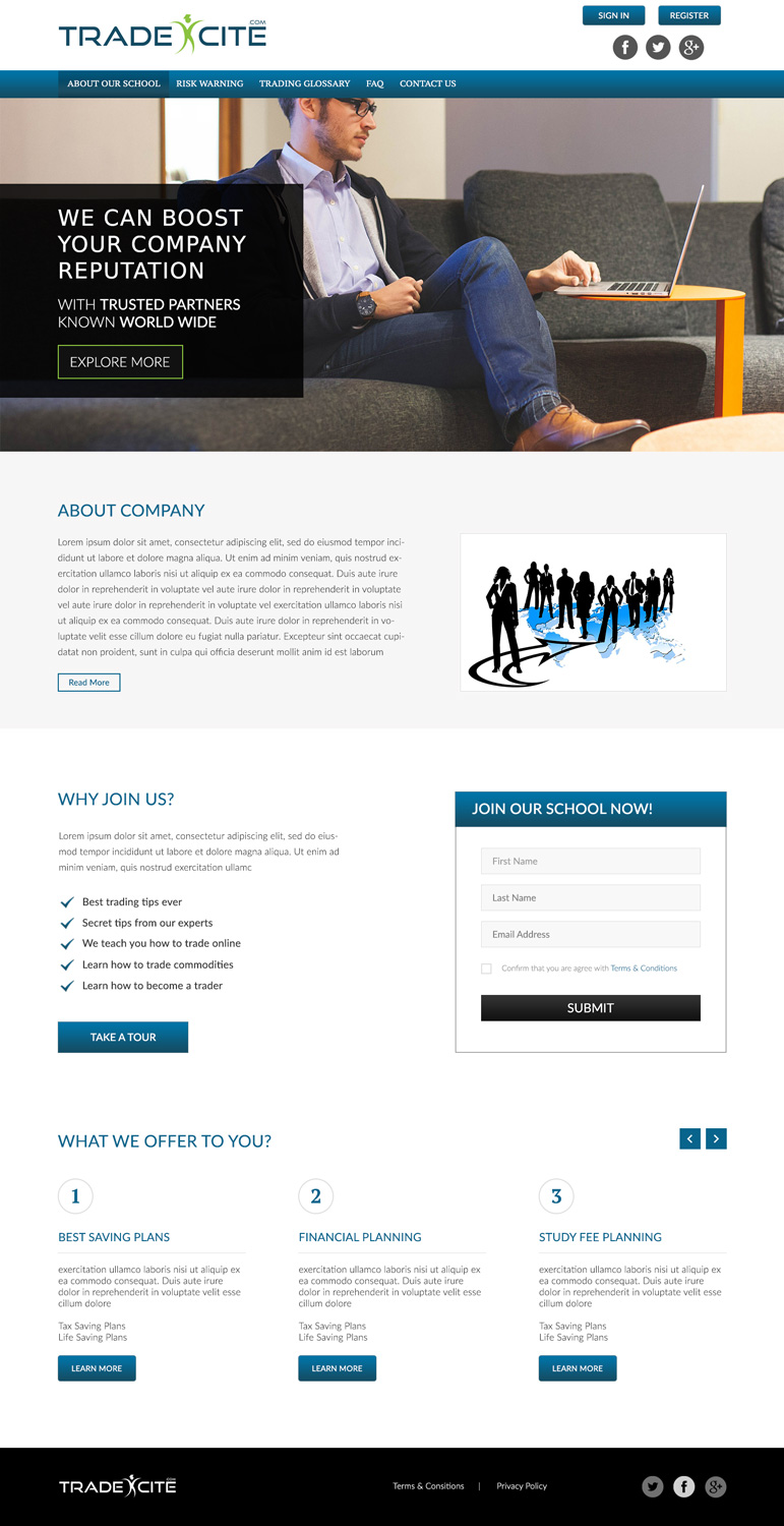 Web Design par eMARK pour ce projet | Design #12012378
