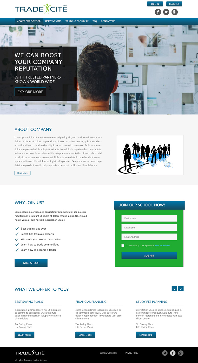 Web Design par eMARK pour ce projet | Design #12012380
