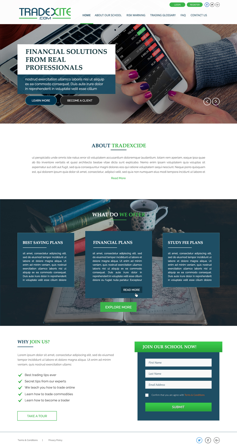 Web Design par eMARK pour ce projet | Design #12012382