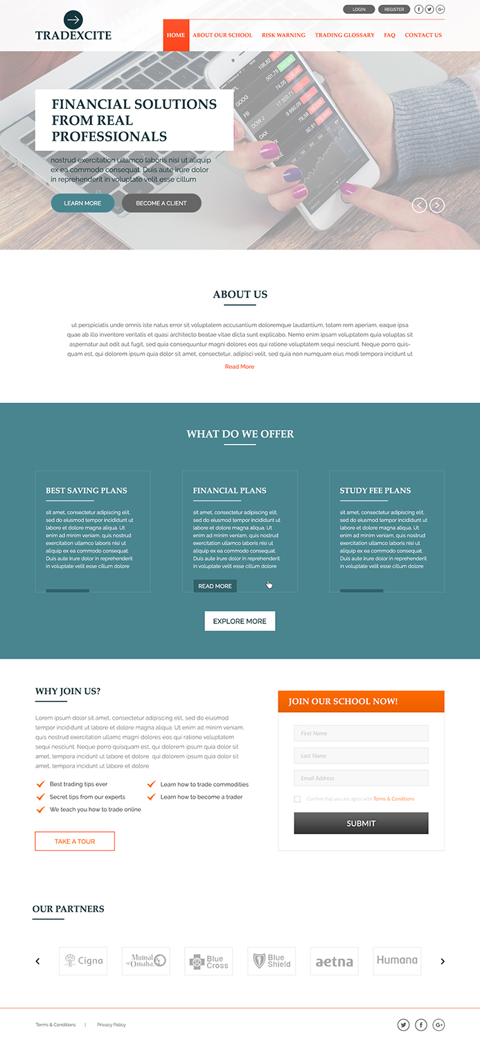 Web Design by eMARK for this project | Design #12012393