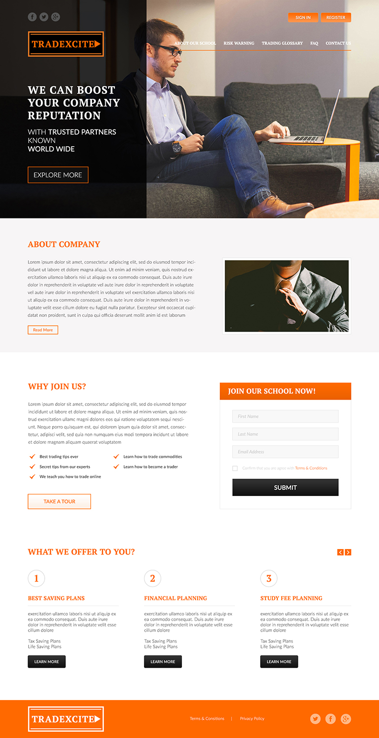 Web Design by eMARK for this project | Design #12012394