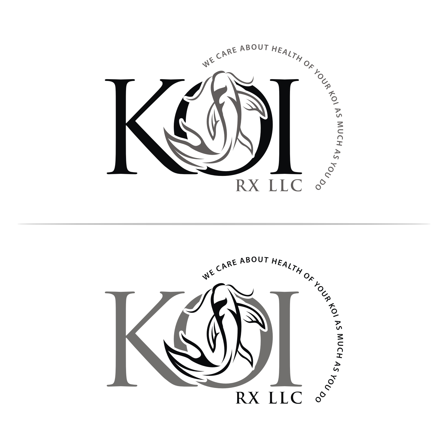 Logo Design by e-graphics for KoiRx, LLC. | Design #14094340
