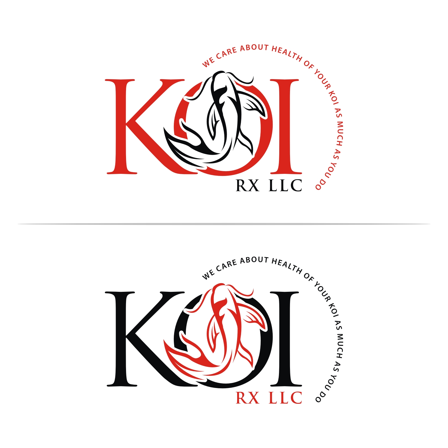 Logo Design by e-graphics for KoiRx, LLC. | Design #14094343
