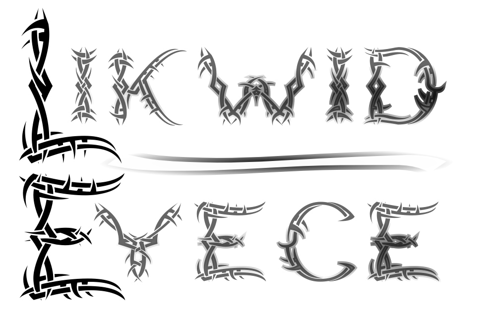 Logo-Design von Kristina Edstrom für Likwid Eyece | Design #27880