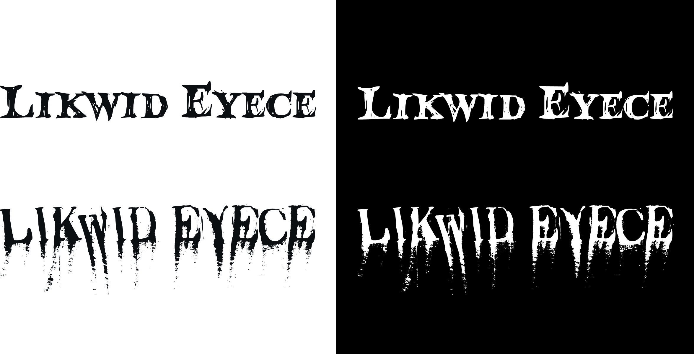 Logo Design by Daniel Perez for Likwid Eyece | Design #27521